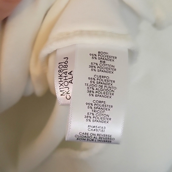 NWT Volour cream half zip pullover - Picture 5 of 5